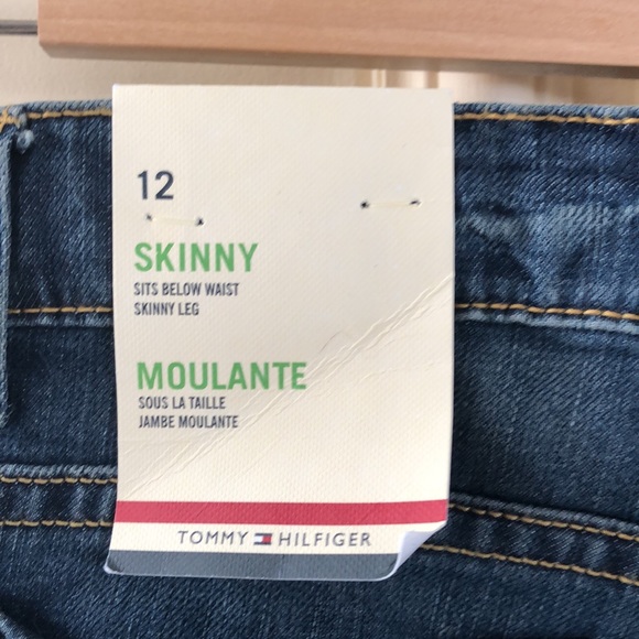 Tommy Hilfiger Skinny jeans size 12 - Picture 3 of 3